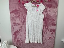 Lilly Pulitzer Dress NWT - Marlyn Dress - Resort White - Hey Hey Bouquet Lace -
