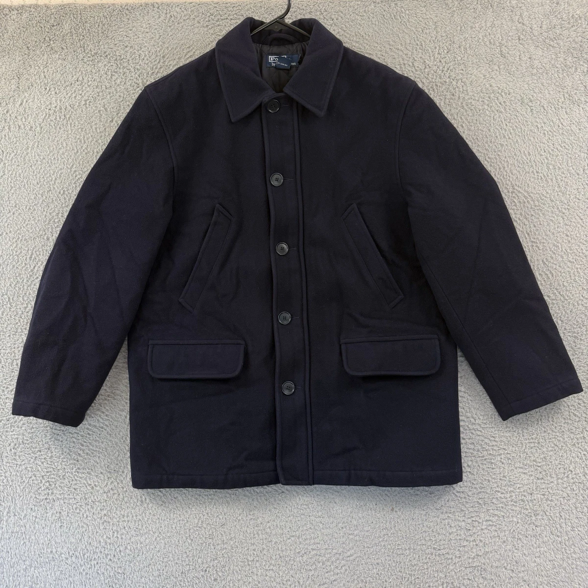 Zip Pea Coat Coats, Jackets & Vests for Men for sale | eBay