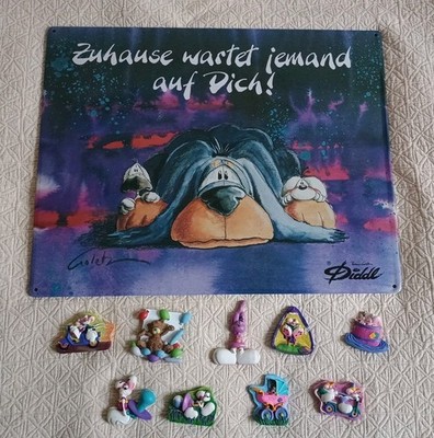 Diddl Magnettafel mit 9 Magneten