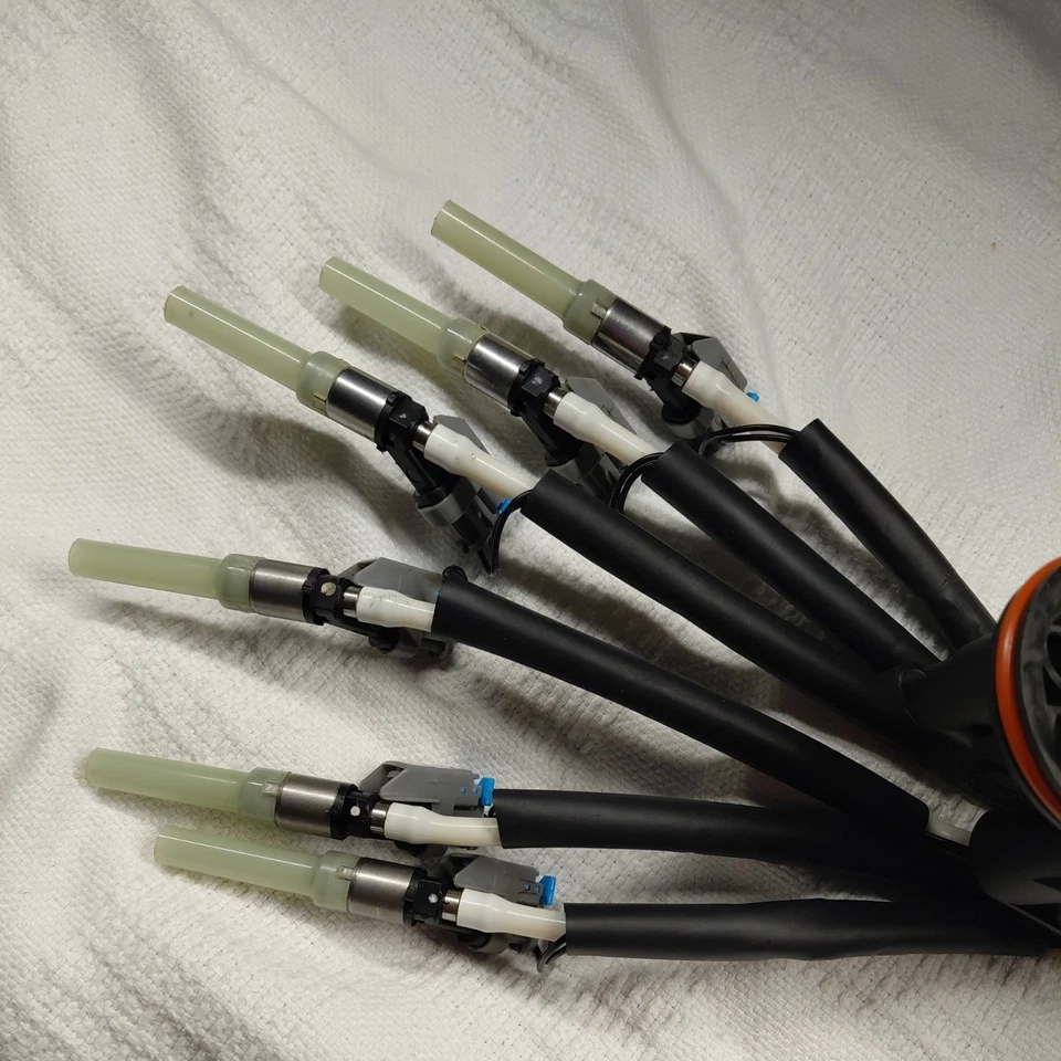 Conjunto de inyector de combustible FJ503 para Chevy GMC 1996-2014 4,3 L V6 Blazer Sierra Foto 4 de 4