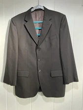 BOSS Hugo Boss Men’s 3 Button Super 140 Virgin Wool Sports Coat Blazer Size 40