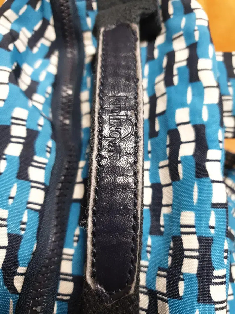 Kipling Kipling backpack with bloo pattern monkey… - image 3