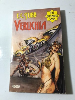 b E C Tubb VERUCHIA 1973 First Arrow Books The Dumarest Saga