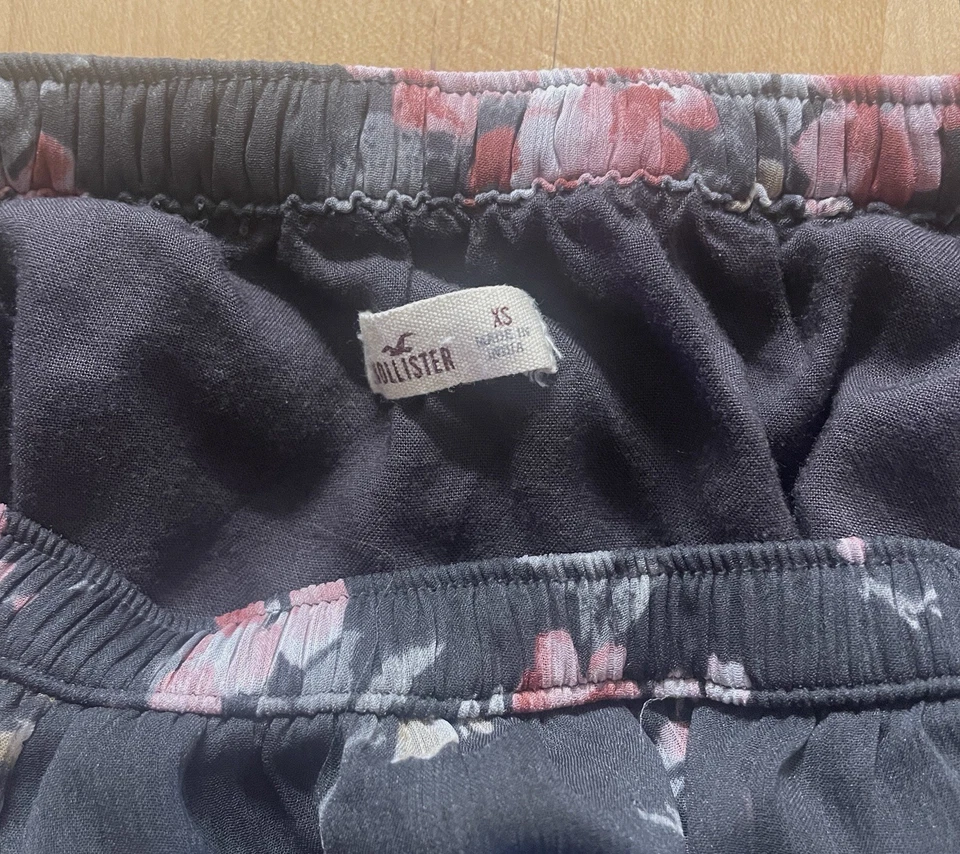 Maxi Falda Elástica Floral Hollister Talla XS Boho Y2K CottageCore Hada Grunge Mujer Foto 4 de 4