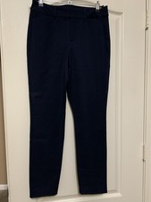 Old Navy Pixie Navy Blue High Rise Skinny secret smooth pockets Sz 6 NWOT