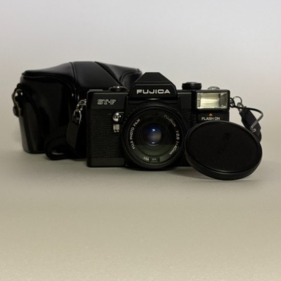 Tested and working Fujika ST-F with case viewfinder has some issues