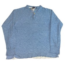 Vintage Duofold Shirt Mens L Light Blue Thermal Base Layer Compression USA Made