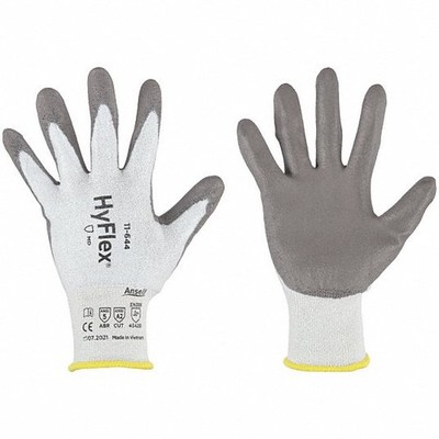 12 Pair Ansell 11-644 Hyflex Medium Duty Cut Resistant Gloves SIZE 7 Small