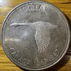 1967 $1 Canada Silver Dollar
