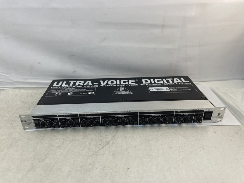 Behringer VX2496 Ultra-Voice Digital Mic Preamplifier Voice Processor