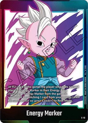 Dragon Ball Energy Marker ''Shin DA'' (V.1) FWE Token Englisch NM Foil
