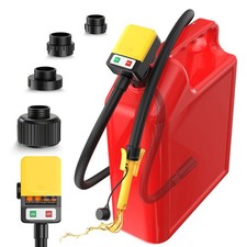 Taskstar Automatic Fuel Transfer Pump 3.2 GPM Auto-Stop 51'' Hose Battery Power