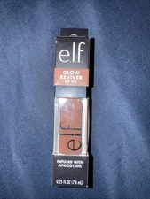 e.l.f. elf Glow Reviver Lip Oil, Infused w/ Apricot. Honey Talks. 82005. 0.25 oz