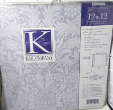 Lot of 7 - 10 K  COMPANY 12x12 Insert Sheets Page Protectors 70 Total