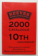 REEVES MODELl ENGINEERS 2000 Catalogue 10th  Anniversary  Excellent