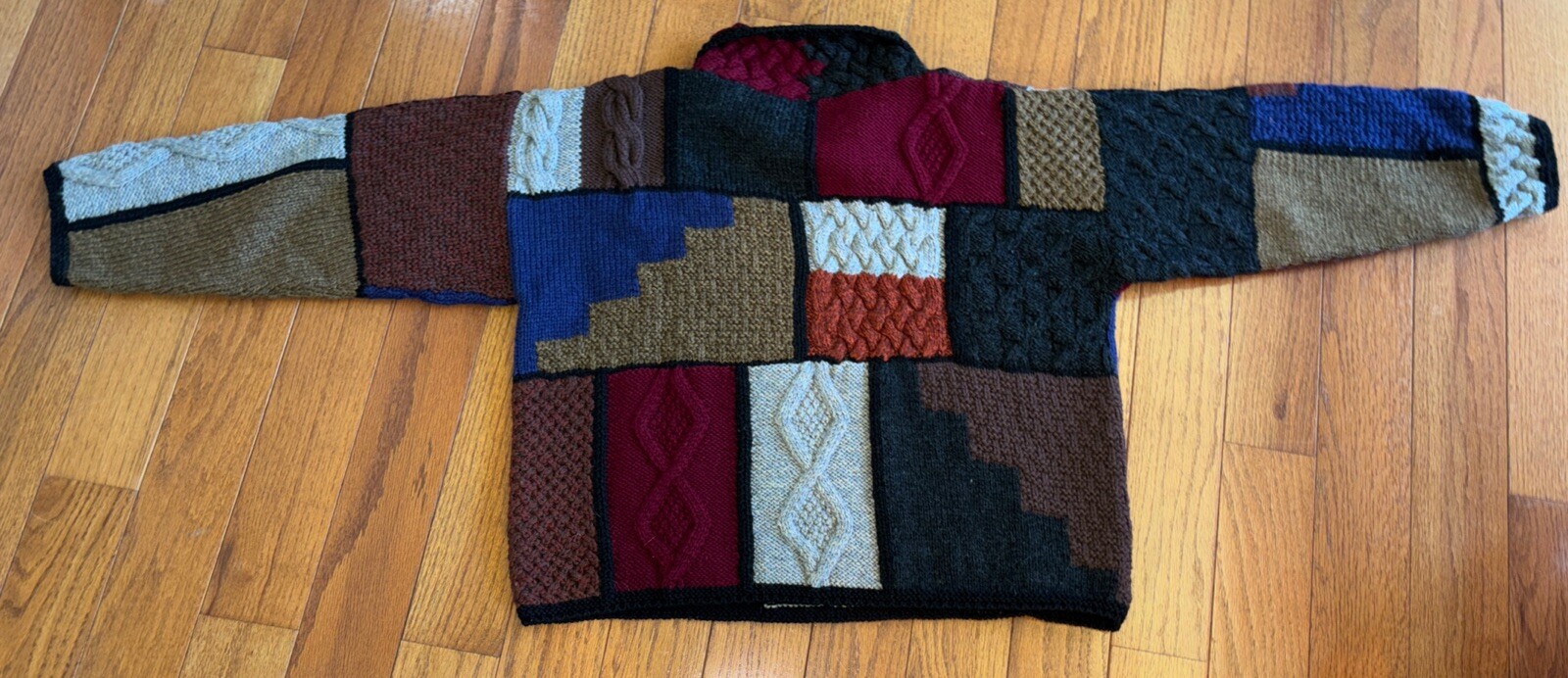 133 Peruvian Connection Merino Patchwork Amazing … - image 4