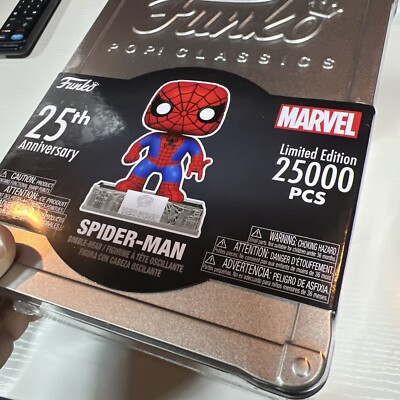 Funko POP! 25th Spider-Man MARVEL POP Classics Limited Edition NEW