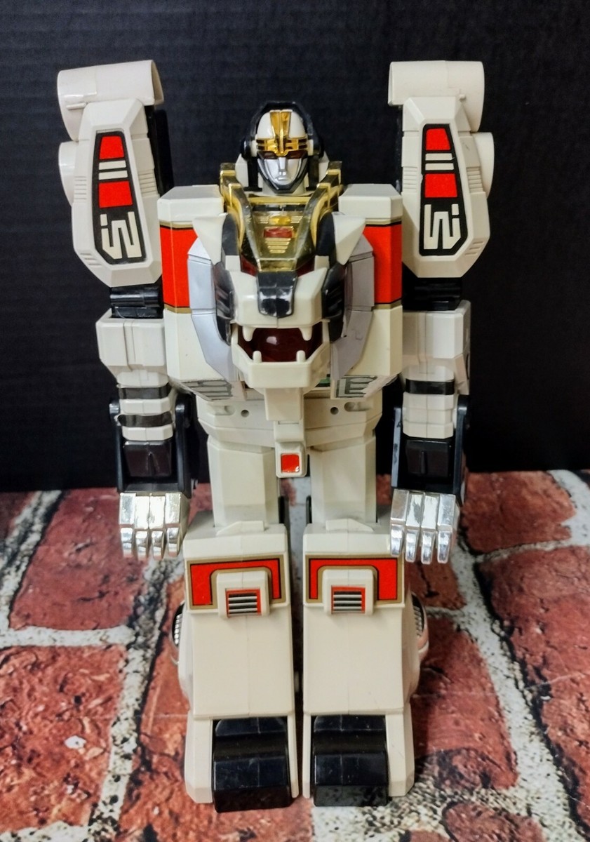Bandai Power Rangers White Tigerzord Action Figure. 1993