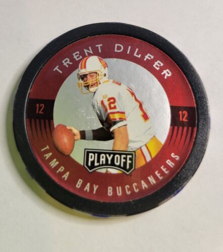 1997 Trent Dilfer Chip Shot Playoff #12 Tampa Bay Buccaneer Football Collectible