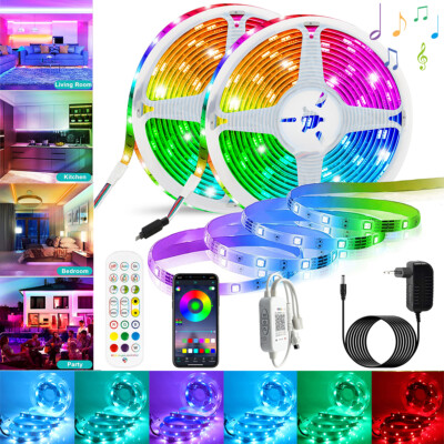 LED Stripe RGB Leiste Streifen 5050 Band Licht Wasserdicht Lichterkette 1M-30M