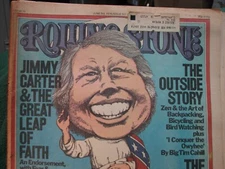 1976 ROLLING STONE Magazine Issue # 214  JIMMY CARTER   Condition As Shown