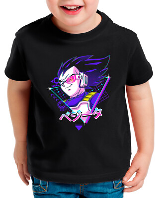 Vegeta Eye-Minded Kinder T-Shirt super dragon saiyan dbs ball z gt