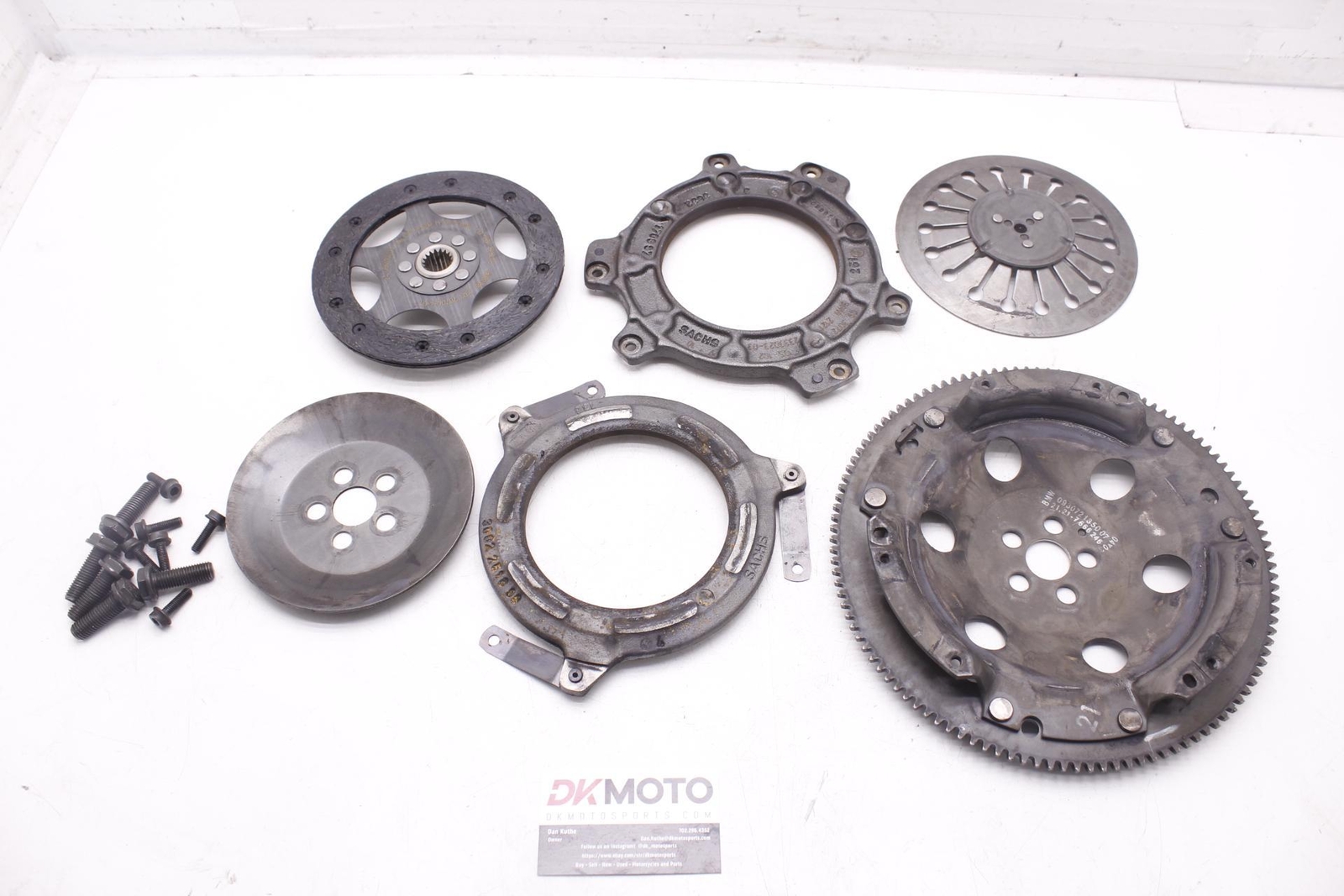 03 BMW R1150r Low Mile Clutch Housing Flywheel 21217666246 for 