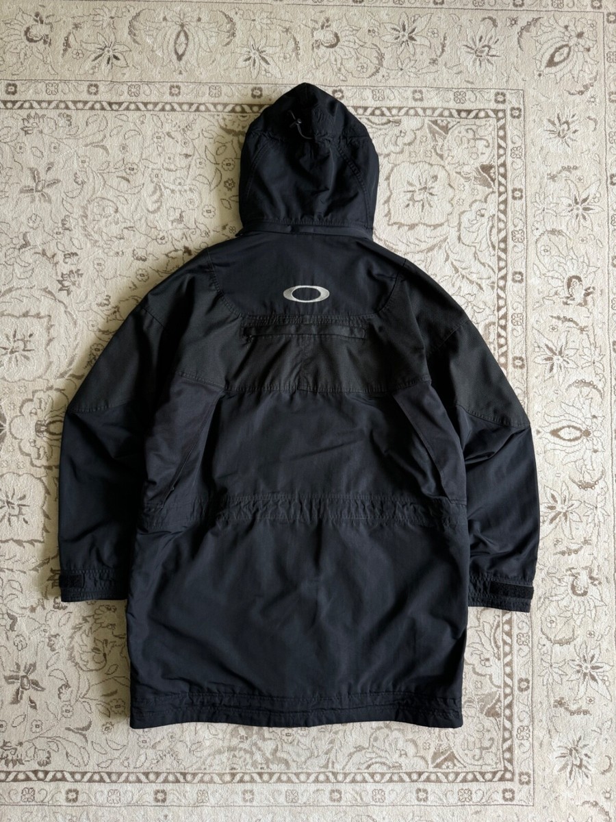 Vintage 90s Oakley Software Utility Tech Heavy Jacket Mask