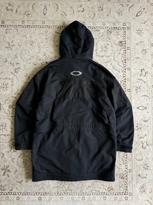 Vintage 90s Oakley Software Utility Tech Heavy Jacket Mask