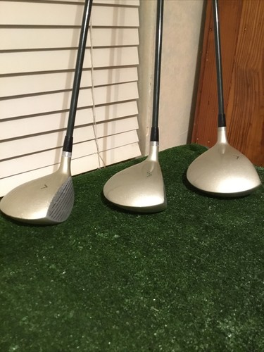 MacGregor Oversize Mac One Tour Driver 3-5 Woods Set Seniors Graphite - Picture 5 of 10