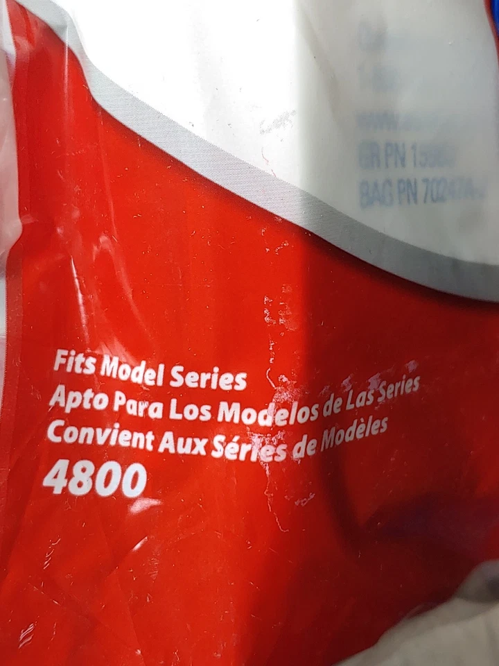 (5) Eureka Premium RR Style Vacuum Bag NEW 3 Per Bag Series 4800  61115A 15BAGS - Image 4 of 4