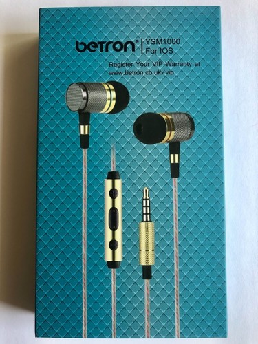 Betron YSM1000 for iOS Wired Earbuds 