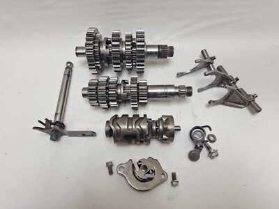 YAMAHA YZF 250 2011 GYTR KOMPLETT GETRIEBE EINGANG AUSGANG GABELN WÄHLTROMMELWELLE