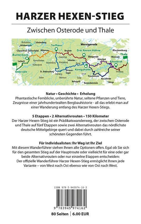 Thumbnail - Hans Bauer (u. A.) | Harzer Hexen-stieg | Taschenbuch | Deutsch (2017)