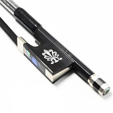 Carbon Fiber Violin Bow Pernambuco Performance Black Hair Wild Tone 4/4 Size