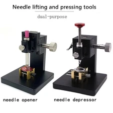 Watchmaker Watch Second Hand Remover Tool Set and Fitting Press Holder Support