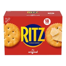 Nabisco Ritz Crackers (61.6 Ounce, 18 Pack) NO SHIP CA