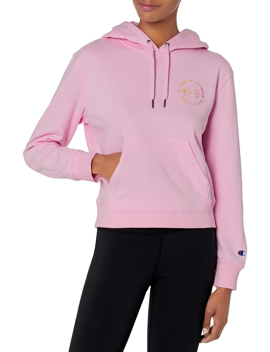 Champion Women's Campus French Terry Hoodie Beloved Orchid Pink XX-Large