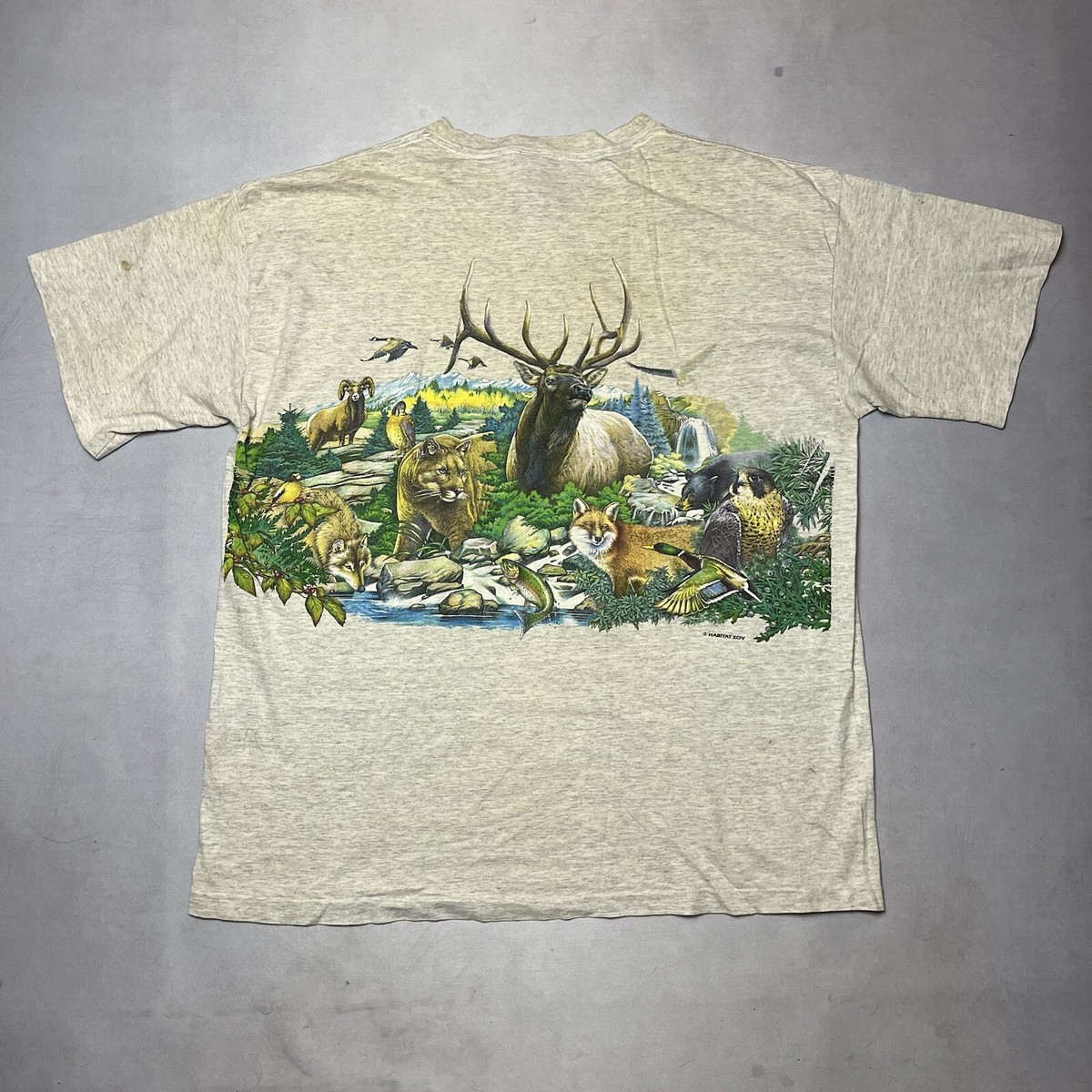 90S USA製 NATURE CANT BE RESTOCKED XL 1990 Nature Can't Be Restocked Barcode T-Shirt XL - 5 Star