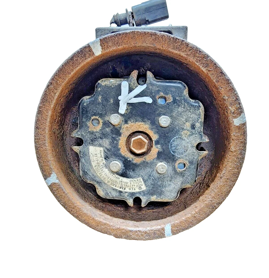 Compresor de aire acondicionado Volkswagen Touareg 2004-2007 7L6820803B OEM Foto 2 de 4