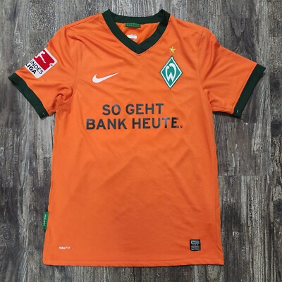 2010 Nike Werder Bremen Third Soccer Jersey Claudio Pizarro Men S