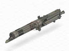 Plus Model 1/32 11mm Vickers Balloon Buster Aircraft Machine Gun (2 guns) AL3020