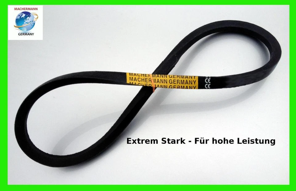 MACHERMANN Nr.114, Keilriemen 17 x 1700 Li, Riemen 17 x 1740 Lw , Ersatzriemen B 67 Belt
