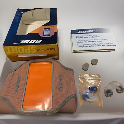 Bose IE Kopfhörer InEar StayHear Adapter L NEU + Rebook Sport Armband Handy Case