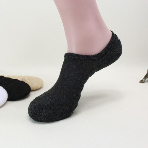 Thick Mens Socks NoShow AntiSlip Comfortable Sports Thermal Cotton