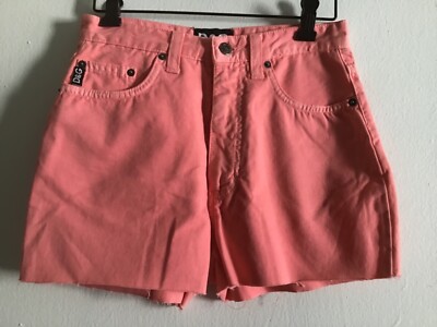 GABBANA PINK CUT-OFF SHORTS COTTON SIZE 