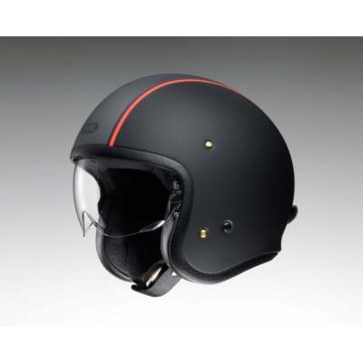 Shoei J.O. Motorrad Motorrad Vergaser TC-8 Helm Jo matt schwarz klein