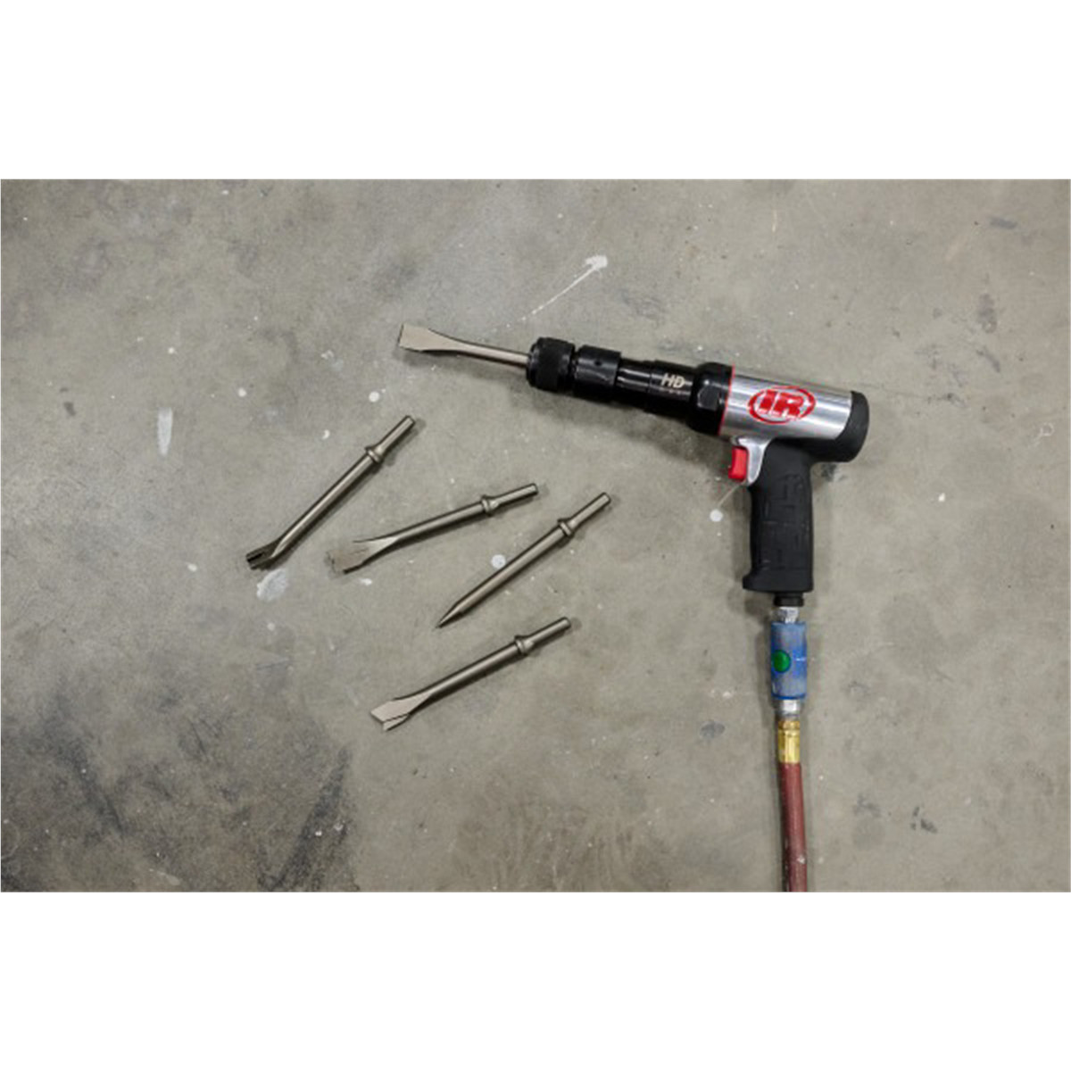 Ingersoll Rand 135MAXK Air Hammer Kit 15 Percent More Power 5 Chisel Set