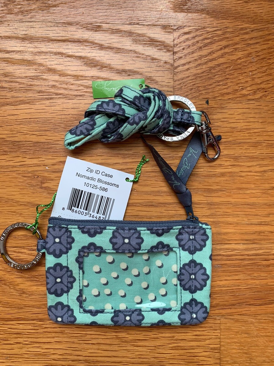 §s§ Vera Bradley Zip ID Case And Lanyard Nomadic Blossoms NWT | eBay