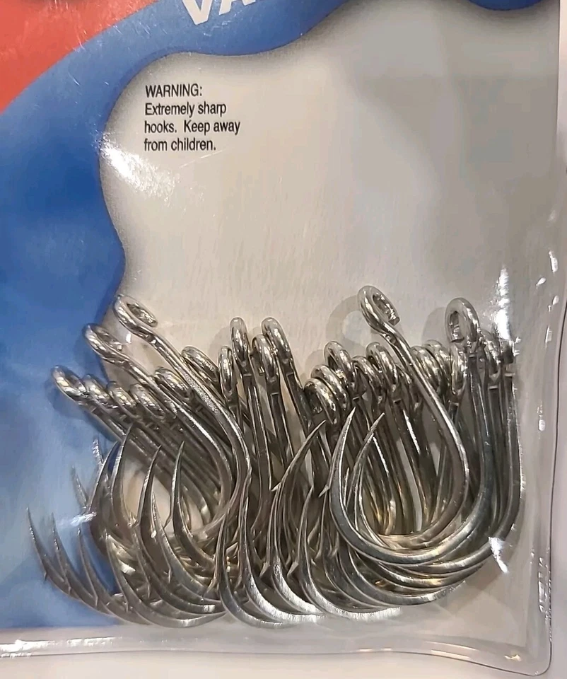 Gamakatsu Single Hook 510 Fishing Hooks Size 2/0 Silver Open Eye 25cnt - image 2 of 4
